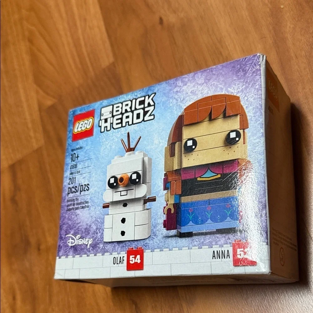Lego Brick Headz Disney Olaf & Anna set 41618 new in sealed box 201 pieces